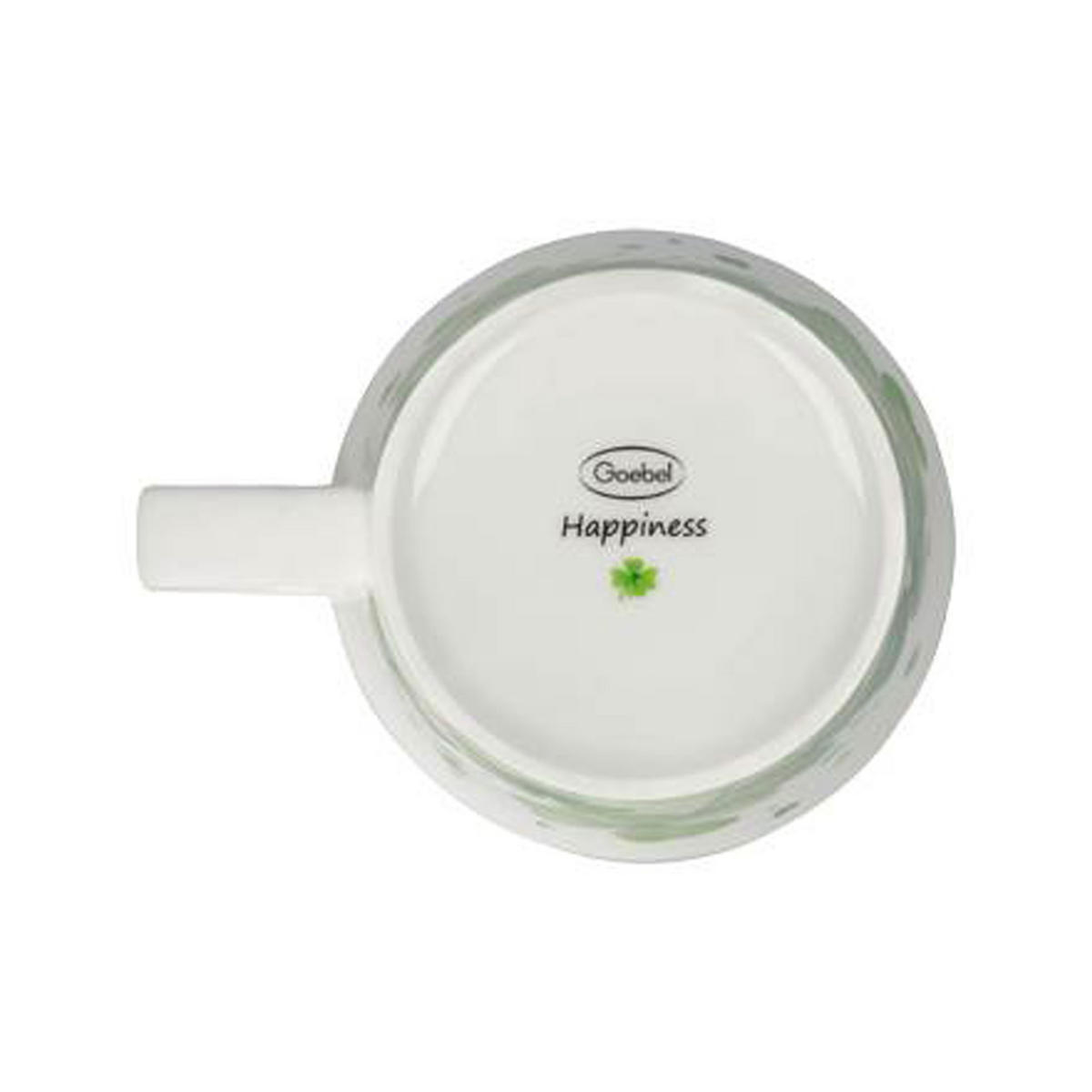 TEETASSE Fiore - Happiness, Fine Bone China, grün - Grün, Keramik (0.35L) - Goebel