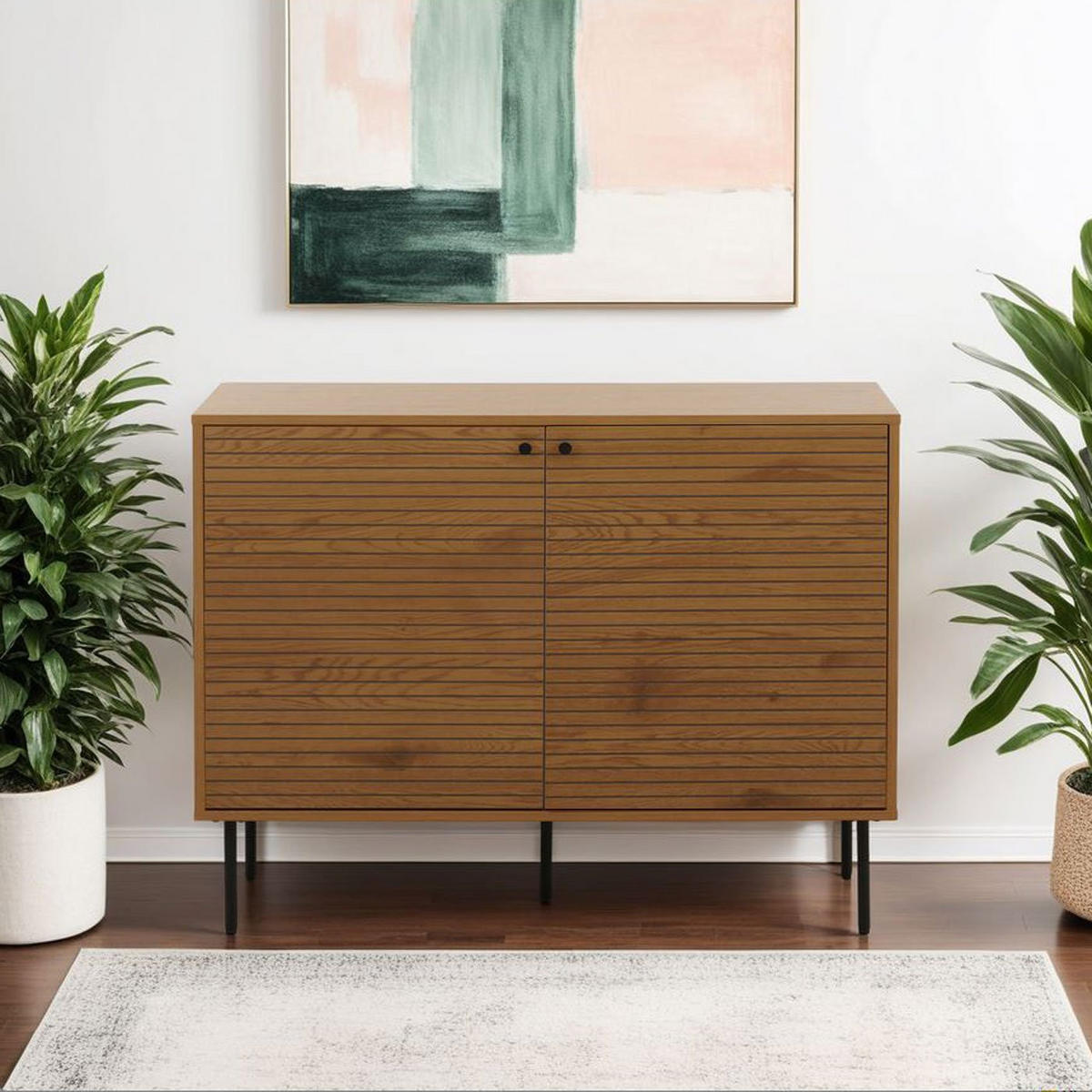 SIDEBOARD Dunkelbraun - Dunkelbraun, Holz (110/86/40cm) - MCW