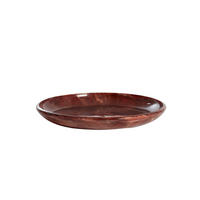SCHALE Belawan Rot Ø44/4 cm - Rot, Kunststoff (44/4cm) - Light & Living