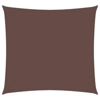 SONNENSEGEL Oxford-Gewebe Quadratisch 7x7 m Braun - Braun, Textil (700/700cm) - furnicato