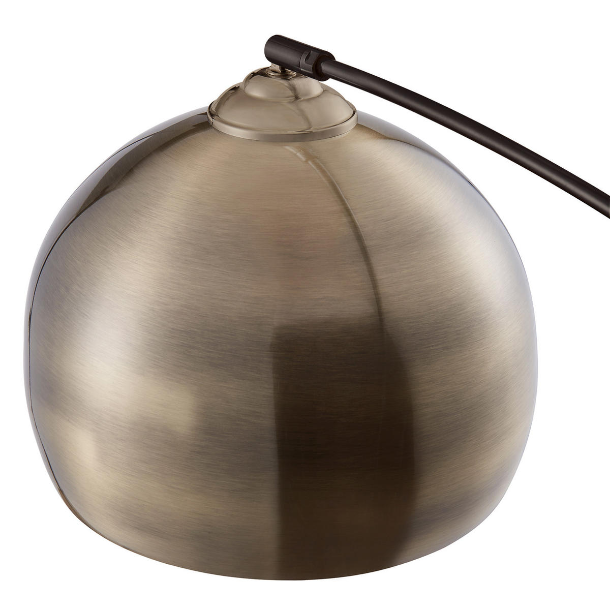 BOGENLEUCHTE Messing - Messingfarben, Metall (173/32/173cm) - Teamson Home