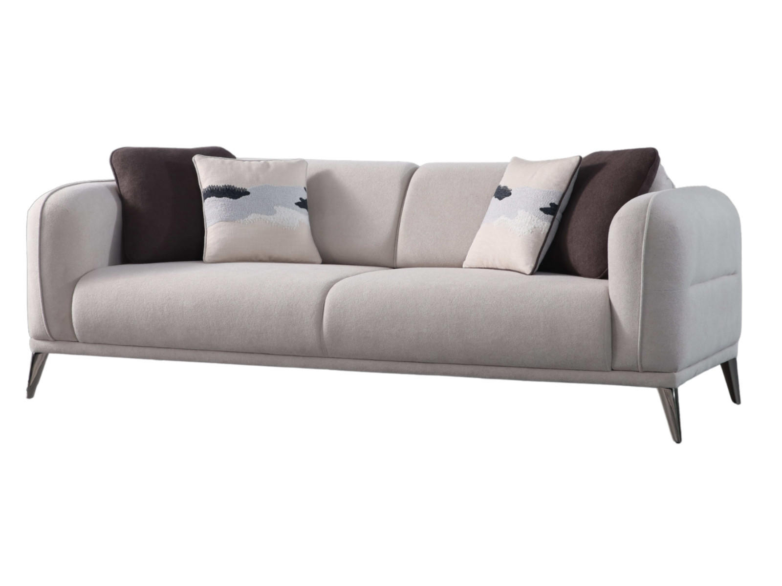 Villa Möbel 3-Sitzer Creme 230x82x93 cm
