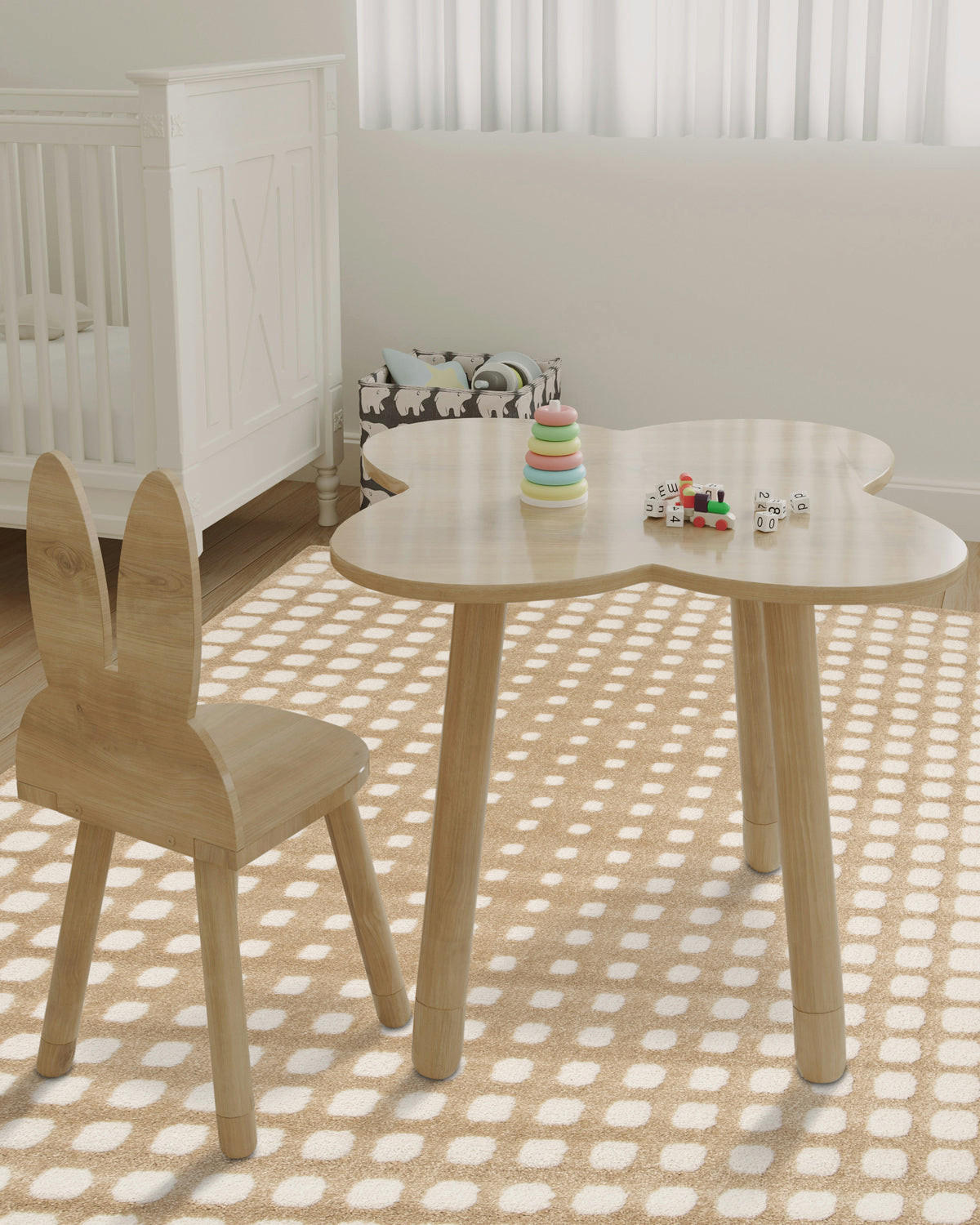 TEPPICH sehr weich mit Relief-Effekt bruin - Braun, Textil (120/170cm) - AFK Living