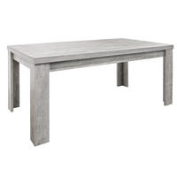 ESSTISCH ausziehbar Eddy 180 x 90 x 78 Esszimmertisch Beton - Hellgrau, Holz (180/90/78cm) - 58aufmkessel
