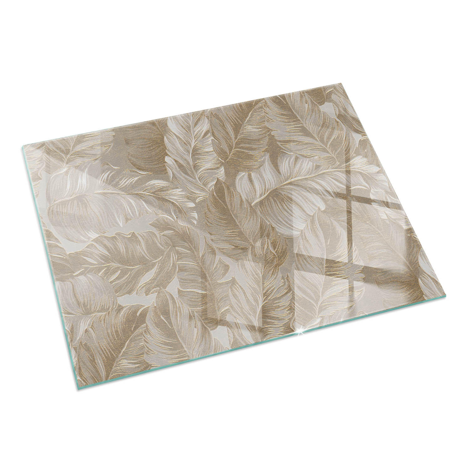 ArtPrintCave Glasplatte Beige 120x80x0.4 cm