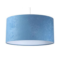 HÄNGELEUCHTE Blau 60/30 cm - Blau/Weiß, Kunststoff (60/1.1/30cm) - ONZENO