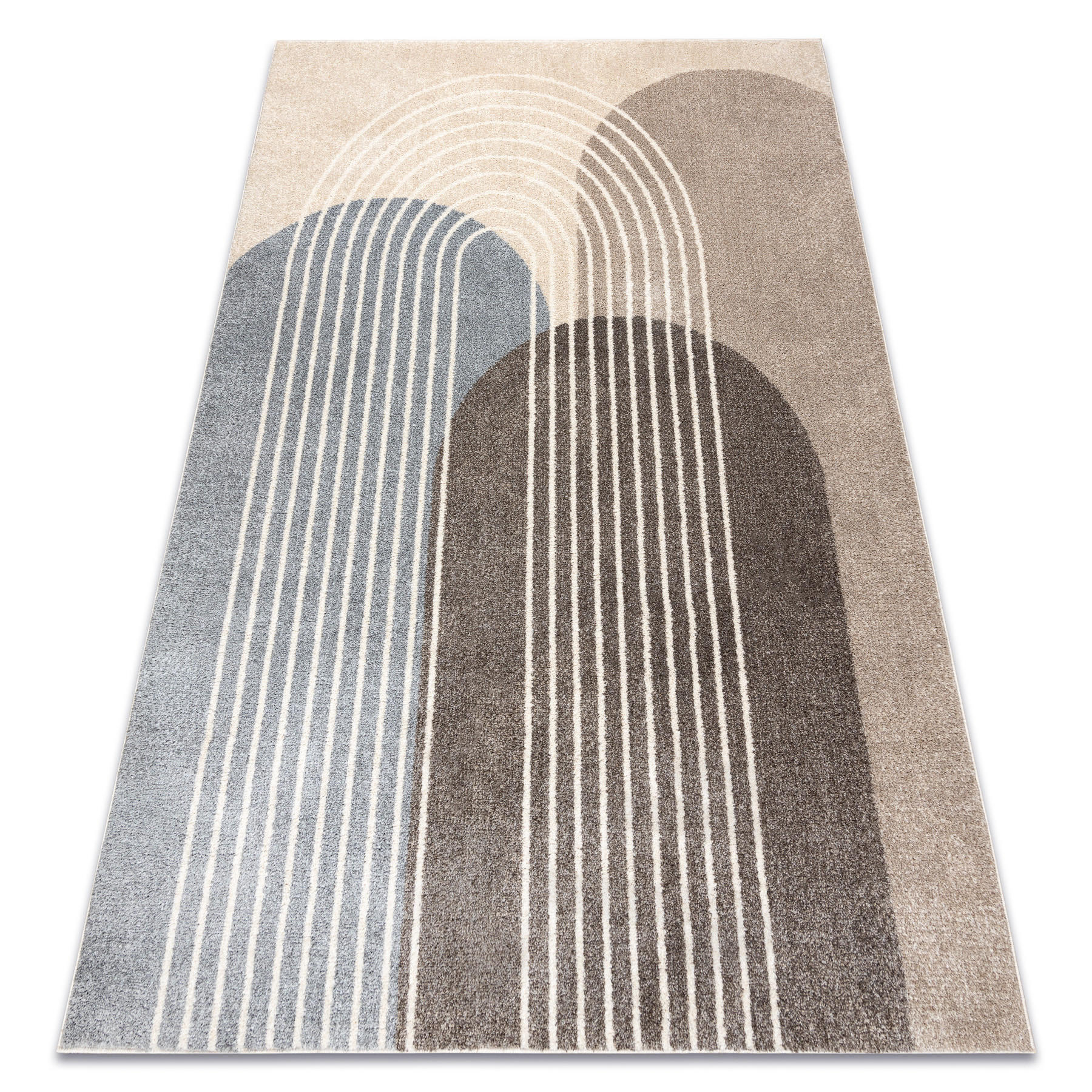 TEPPICH Fusion 120/170 cm - Beige, Textil (120/170cm) - rugsX