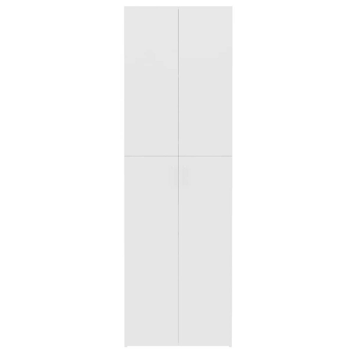 TV-SCHRANK Weiss 60/32/190 Cm Holzwerkstoff - Weiß, Holzwerkstoff (32/190/60cm) - vidaXL