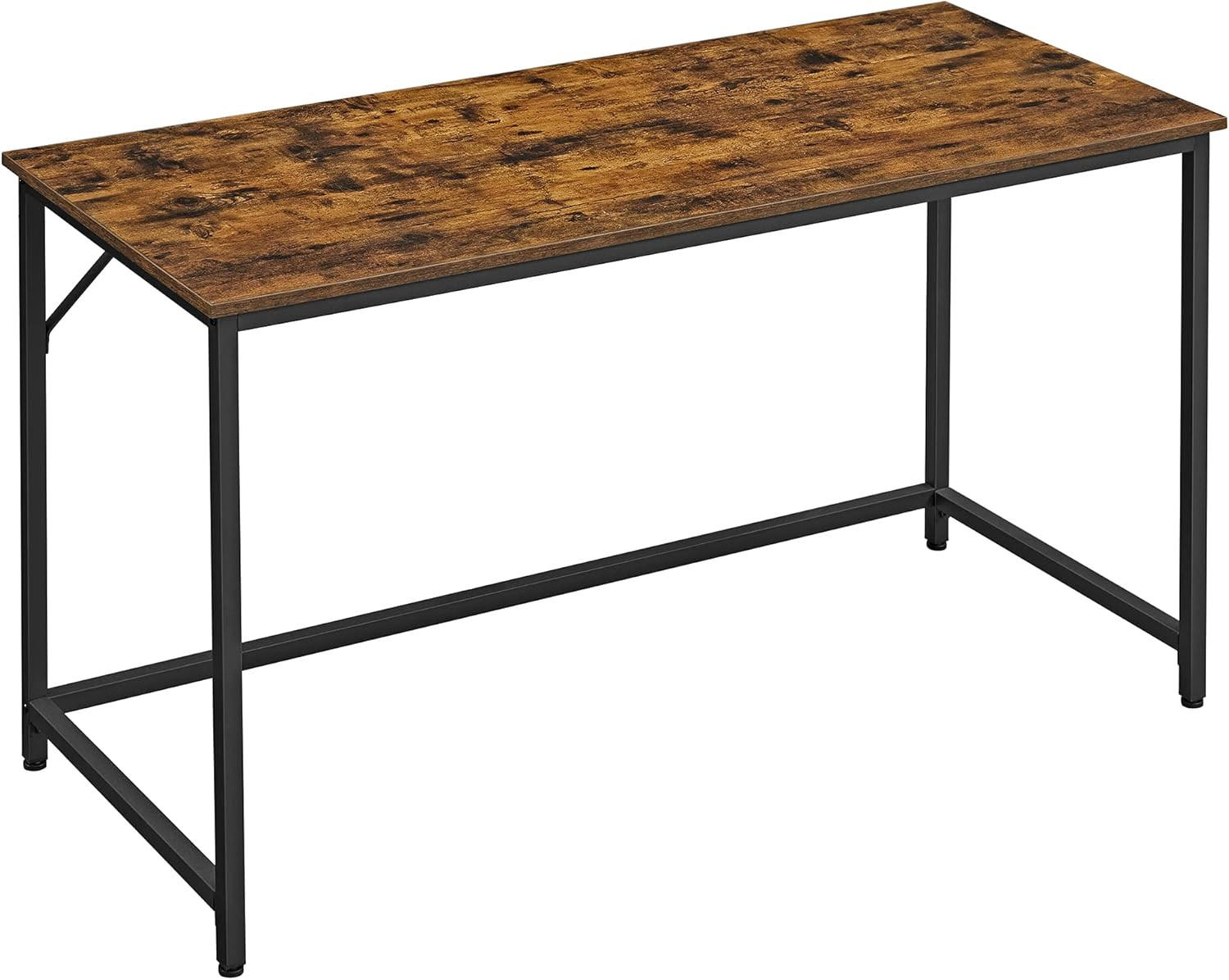 SCHREIBTISCH Bin - Braun, Holzwerkstoff (140/60/75cm) - VASAGLE