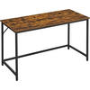 SCHREIBTISCH Bin - Braun, Holzwerkstoff (140/60/75cm) - VASAGLE