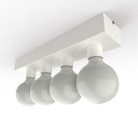 DECKENLEUCHTE - Weiß, Metall (10/45/7.5cm) - Lumicom