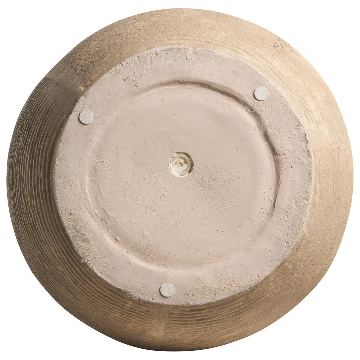 BLUMENKÜBEL Beige Lixouri - Beige, Keramik (40cm) - Beliani