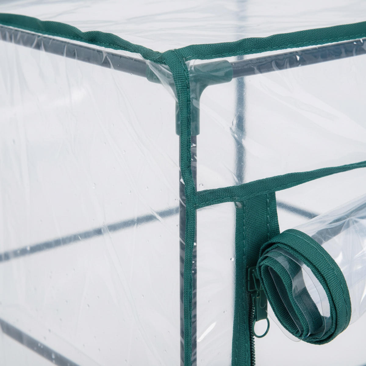 BALKONGEWÄCHSHAUS - Multicolor, Kunststoff/Metall (46/80/24cm) - Relaxdays