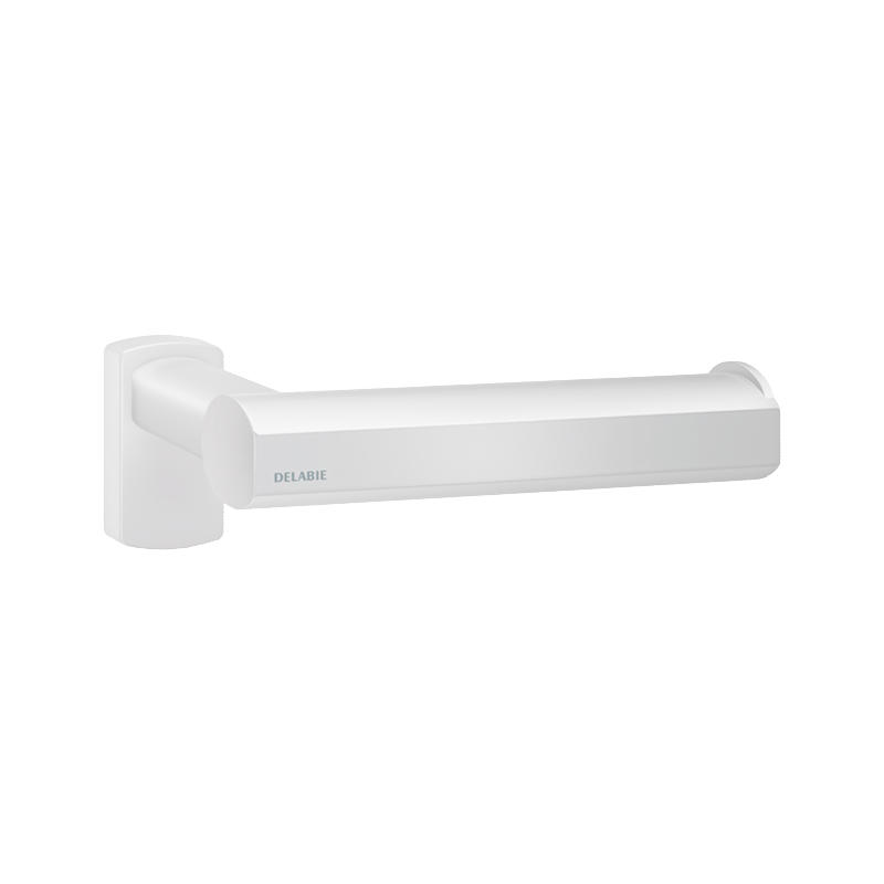 BE-LINE WC-Papierhalter Wandmontage mattweiß - Weiß, Metall (10/10/16cm) - Delabie