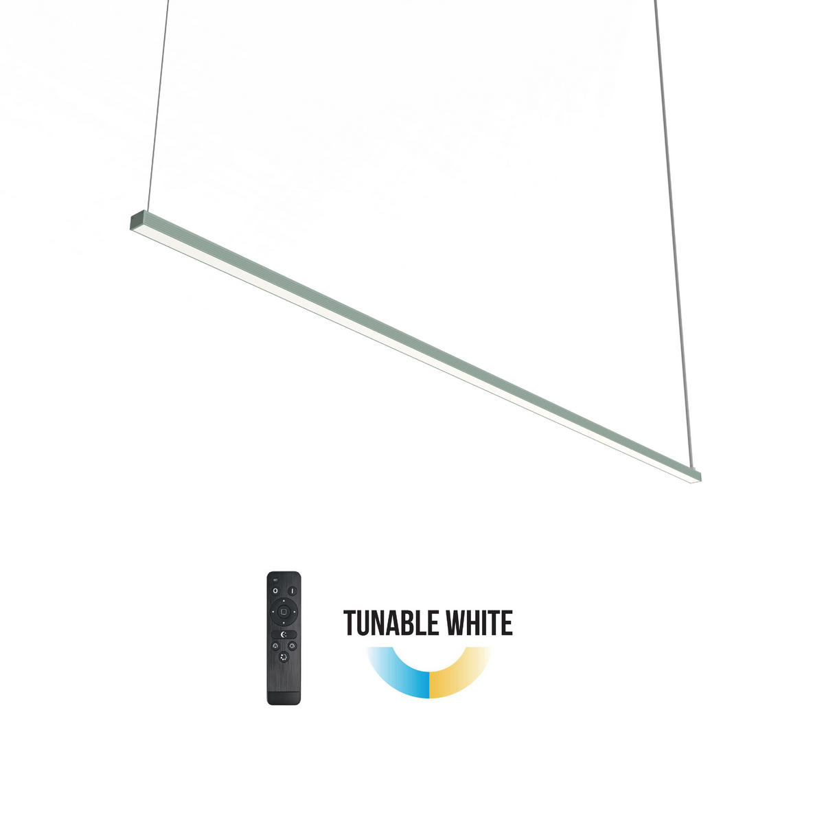 LED-HÄNGELEUCHTE - Grün, Metall (2/100/2cm) - Lumicom