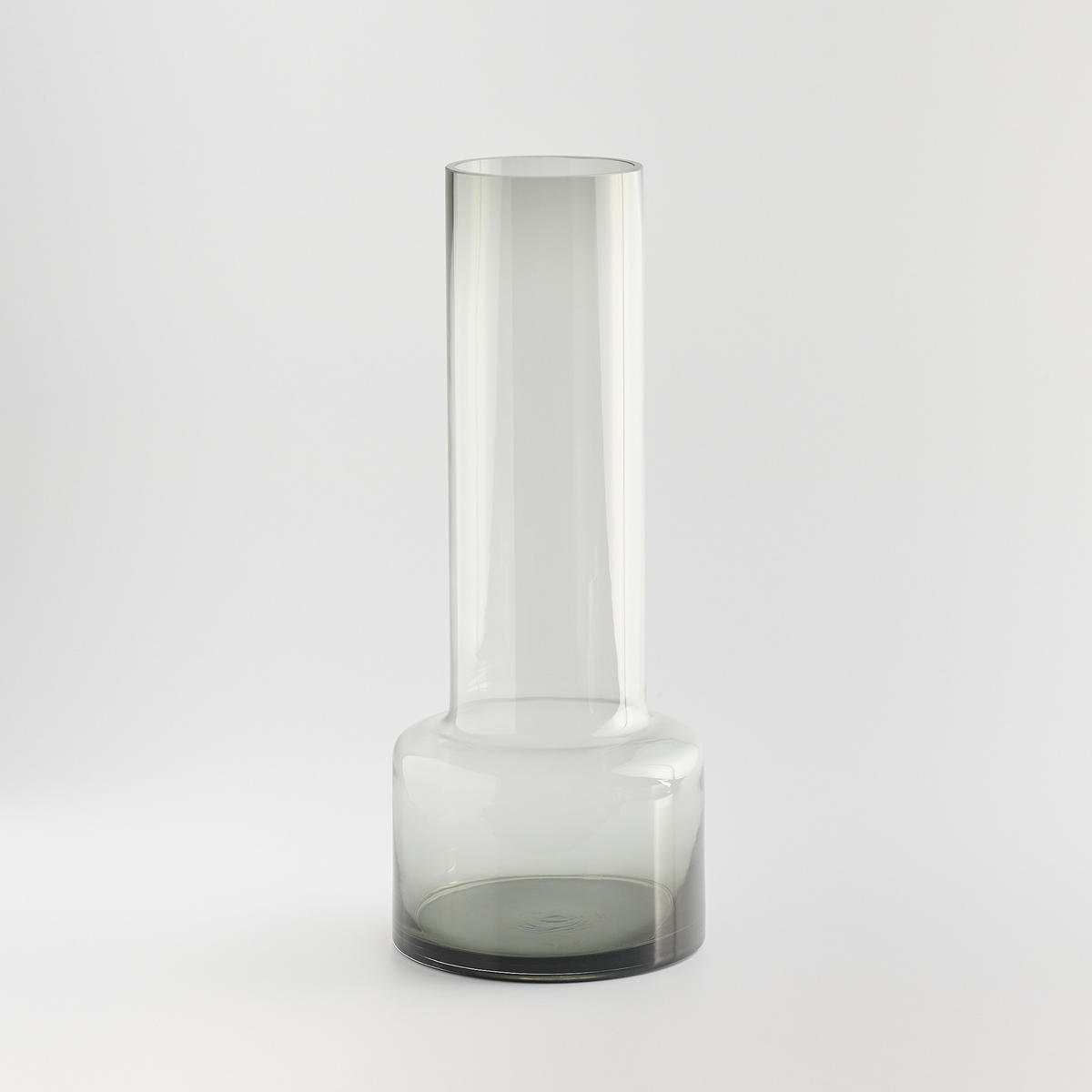 VASE Roni - Dunkelgrau, Glas (52cm) - home&you