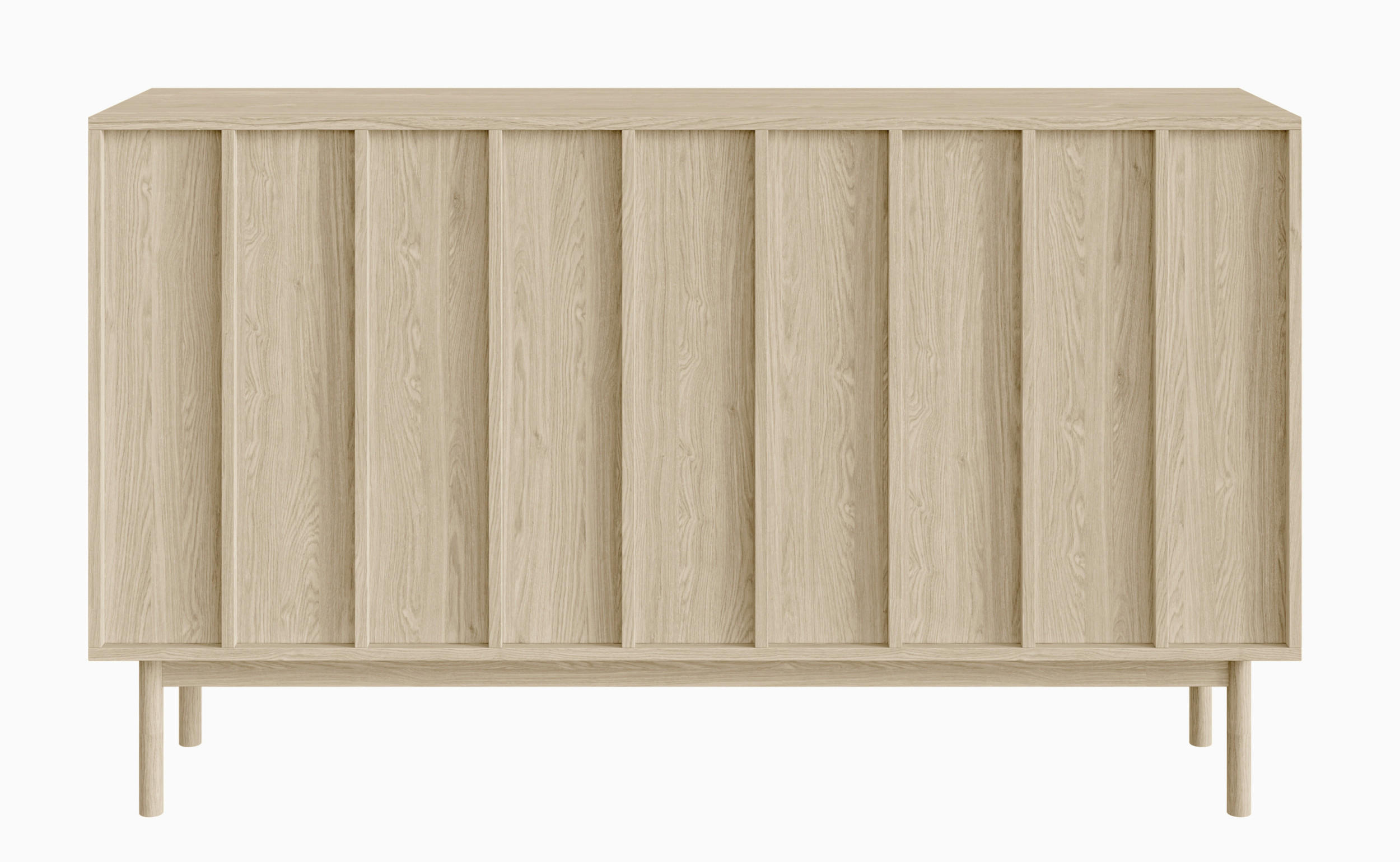 SIDEBOARD Neksto Eichenholzoptik 150 cm - Beige, Holz/Holzwerkstoff (149.4/87/40cm) - Selsey