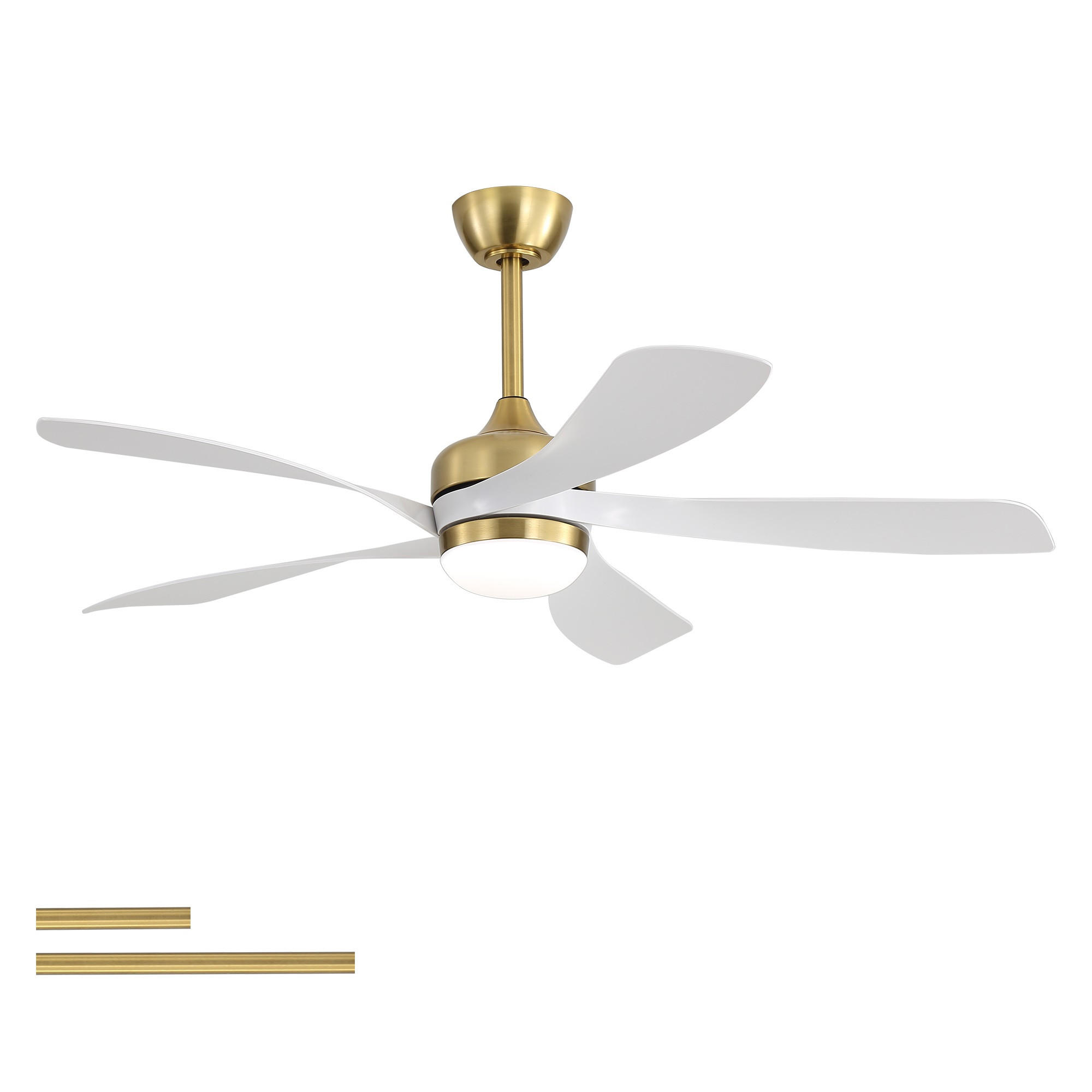 Casiva Deckenventilator Weiß 132.08x26.8x132.08 cm