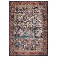 TEPPICH ISPAHAN Dunkelblau 80/150 cm - Dunkelblau, Textil (80/150cm) - Tapiso