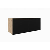 TV-SCHRANK LIO - Schwarz/Eiche Artisan, Holzwerkstoff (100/41/40cm) - Meblini