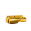 ECKSOFA Louis Salvador - Gelb, Holzwerkstoff/Textil (250/142cm) - Fun Möbel