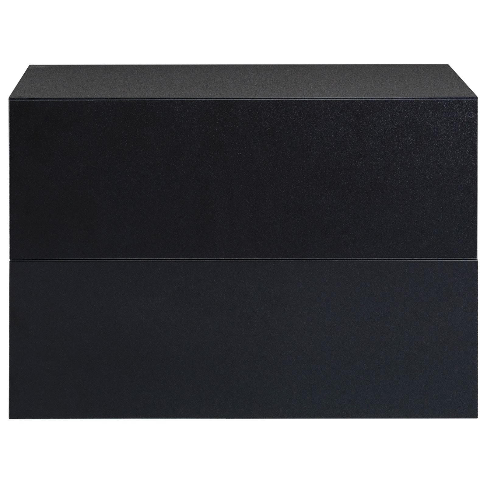 CARO-Möbel Hängender Schwarz 42x29x30 cm