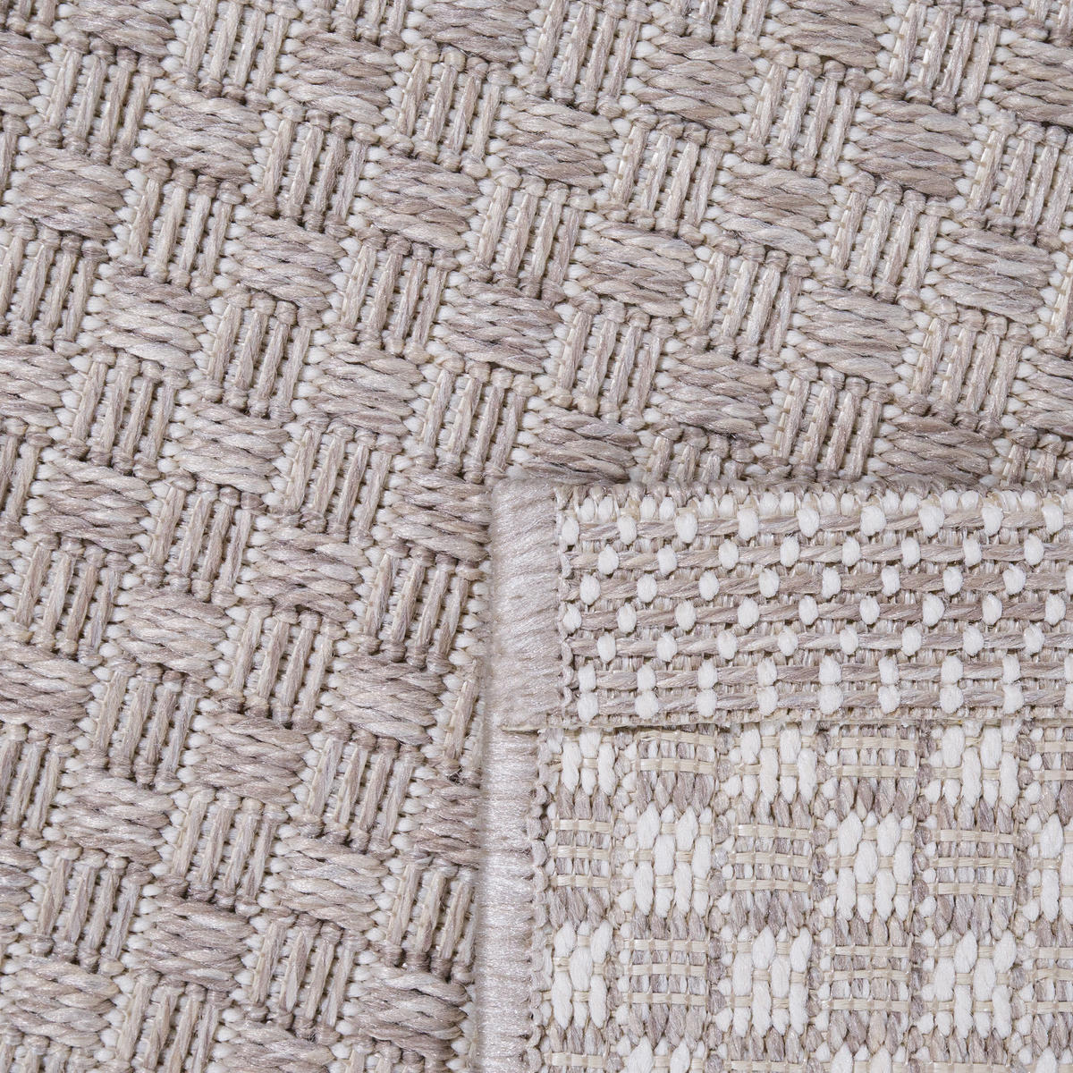 OUTDOORTEPPICH 140/200 cm Waregem 623 - Sandfarben, Textil (140/200cm) - Paco Home