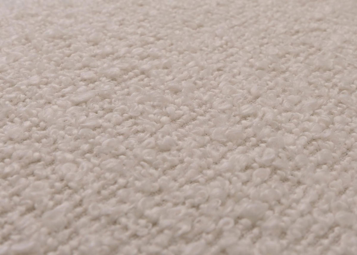 JEDÁLENSKÁ stolička krémovo biela, sada 6 ks - biela/krémová, textil (60/86/60cm) - MCW