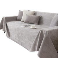 SOFADECKE Kratzschutz Grau 1 Stück - Grau, Textil (180/340cm)