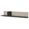 WANDREGAL Alsy AL15 - Anthrazit/Beige, Holzwerkstoff (110/22/22cm) - MIRJAN24