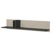 WANDREGAL Alsy AL15 - Anthrazit/Beige, Holzwerkstoff (110/22/22cm) - MIRJAN24
