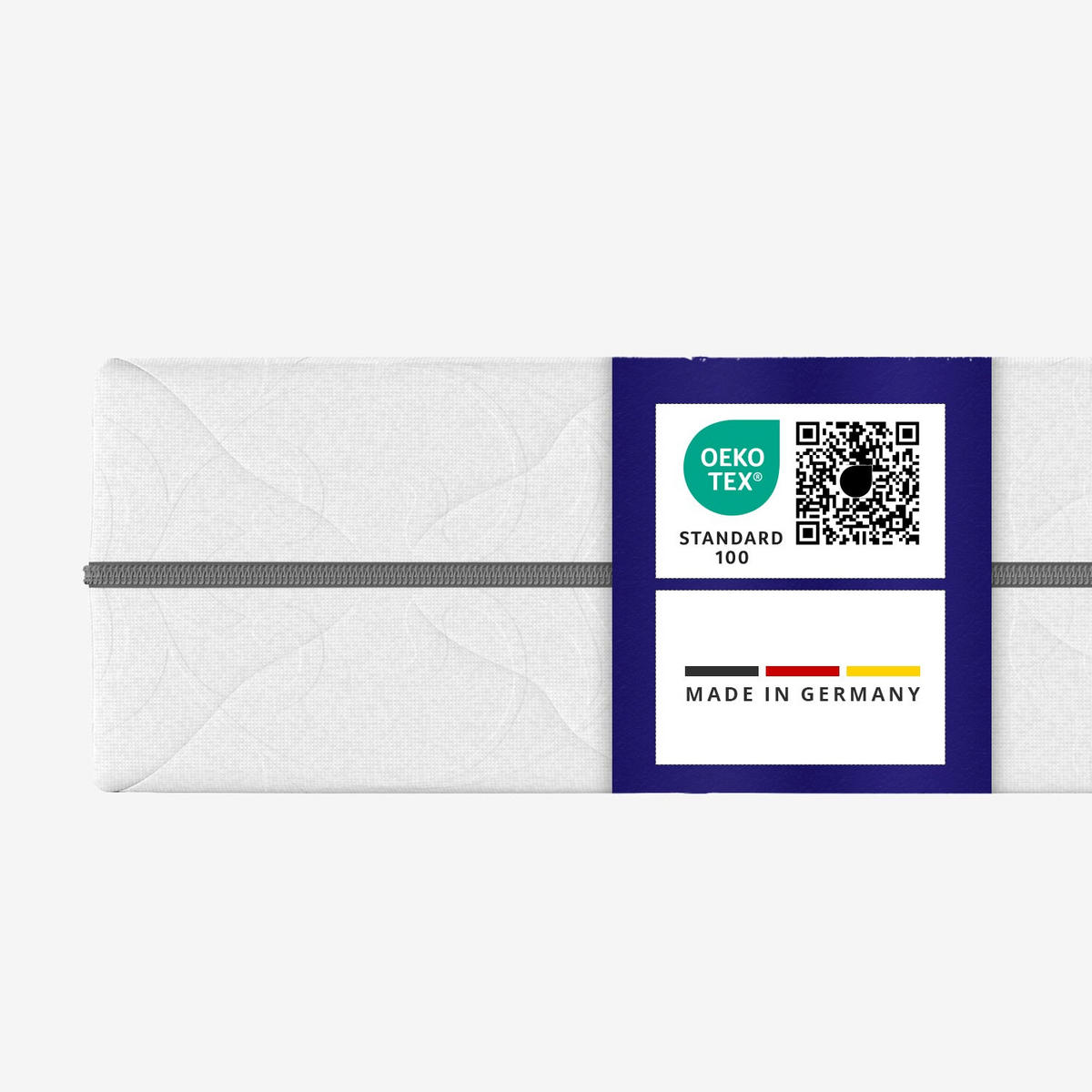 MATRACE s taškovými pružinami 140/200 – výška 18cm - bílá, textil (140/200cm) - Mister Sandman