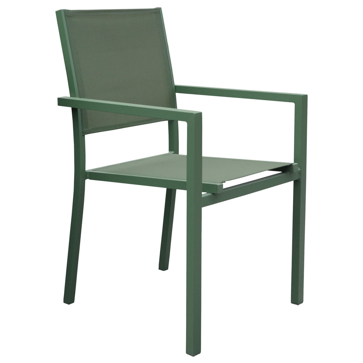 STÜHLE Salbeigrün 4er-Set - Grün, Kunststoff (57/89.5/56.5cm) - Happy Garden
