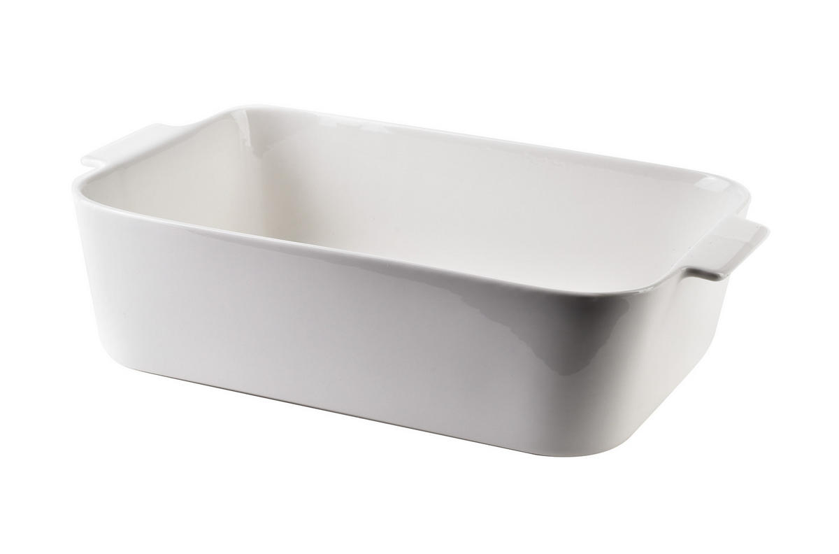 AUFLAUFFORM Basic Weiß 29/16.5/7.5 cm Keramik - Weiß, Keramik (29/16.5/7.5cm) - Mondex