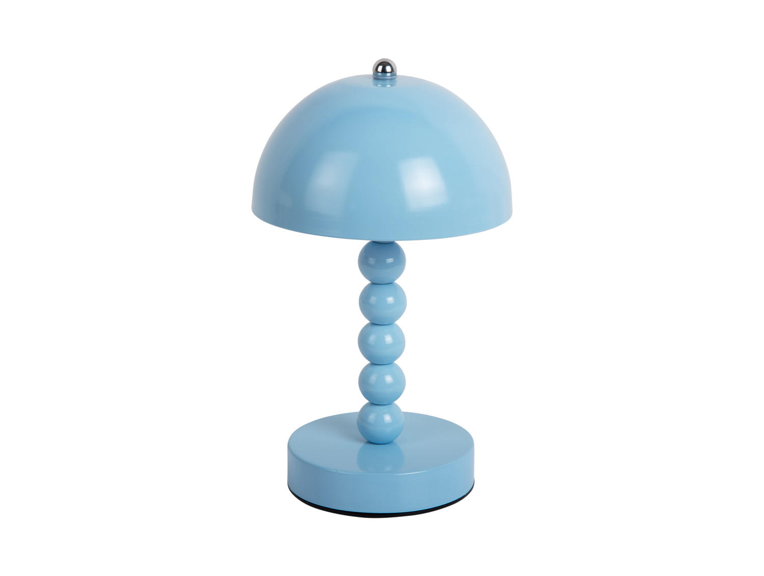 TISCHLAMPE Bubbles 15/15/27 cm - Blau, Metall (15/15/27cm) - Leitmotiv