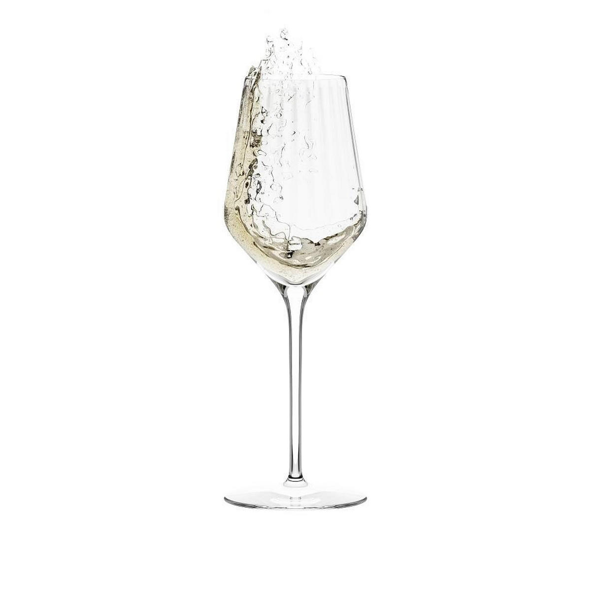 WEISSWEINKELCH Symphony 6er Set - Transparent, Glas (0.405L) - Stölzle