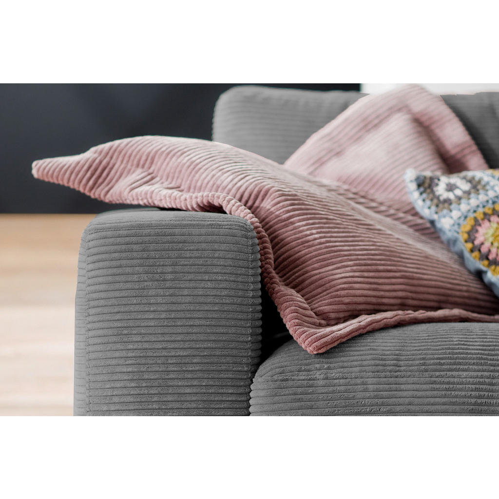 Thumbnail - Kawola Sofa, Grau, Textil, 3-Sitzer, Füllung: Komfortschaum, 290x85x127 cm, Wohnzimmer, Sofas & Couches, Sofas, 3-Sitzer...
