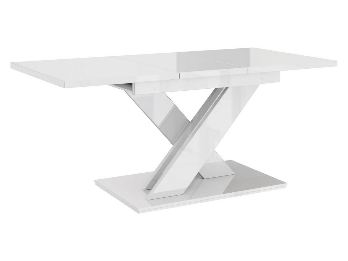 ESSTISCH Bronx - Schwarz, Holzwerkstoff (80/140/76cm) - MIRJAN24