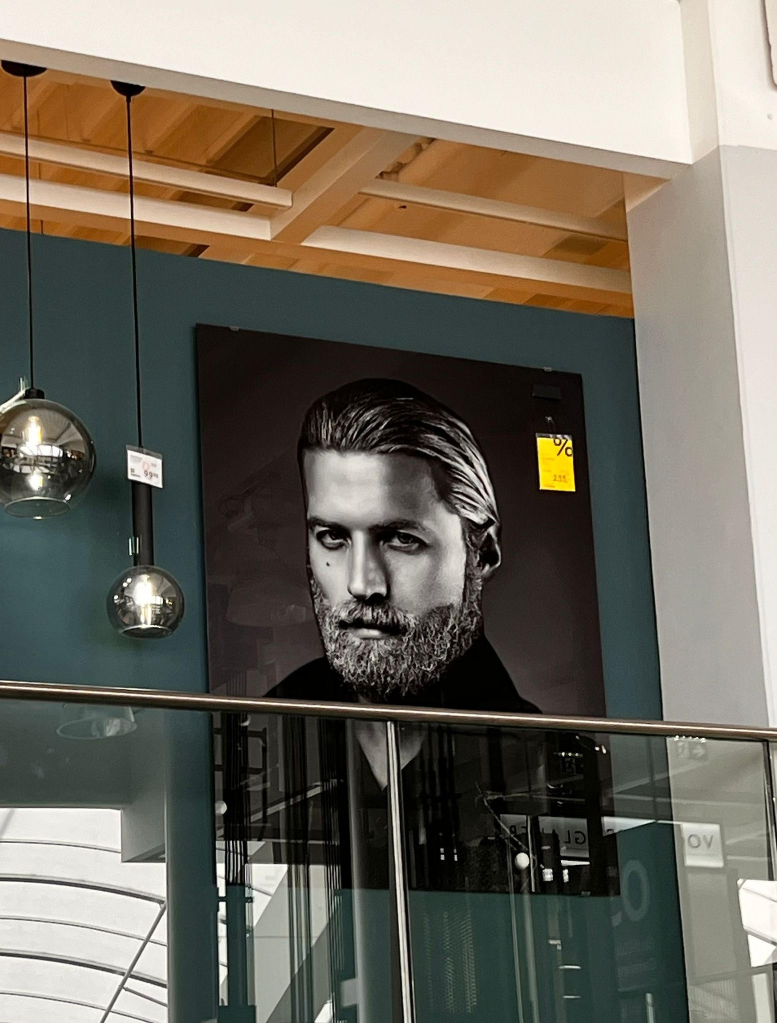 GLASBILD MR COOL - Ambia Home