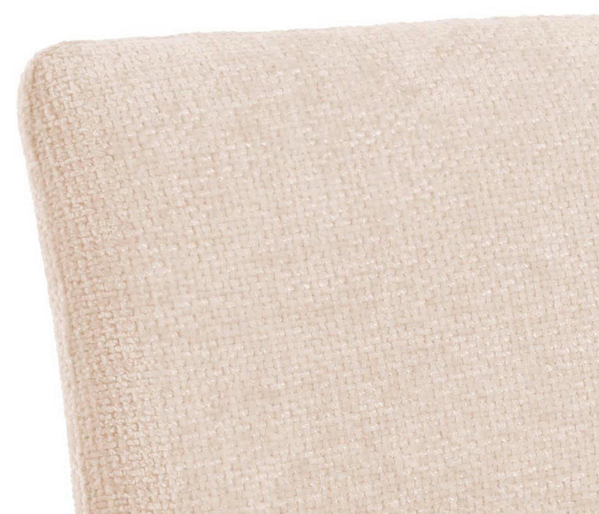 SITZBANK Cremeweiß - Weiß, Textil (160/100/65cm) - MCW