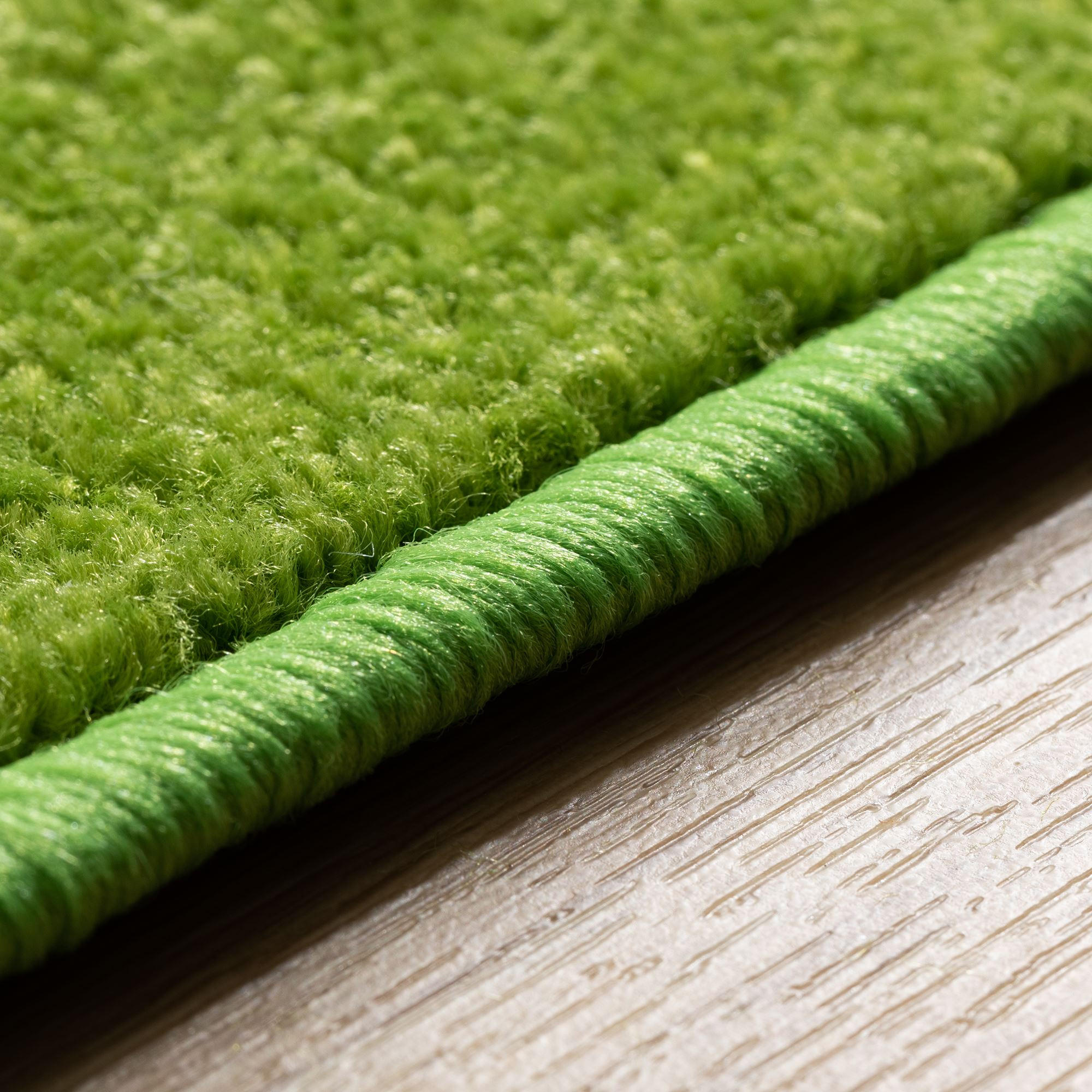 Thumbnail - Steffensmeier Teppich, Grün, Textil, Quadratisch, 240x240 cm, für Fußbodenheizung geeignet, antistatisch, pflegeleicht, ...