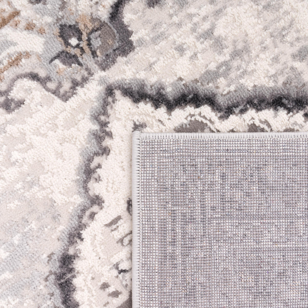 KURZFLORTEPPICH 80/150 cm Foggia 773 - Grau, Textil (80/150cm) - Paco Home