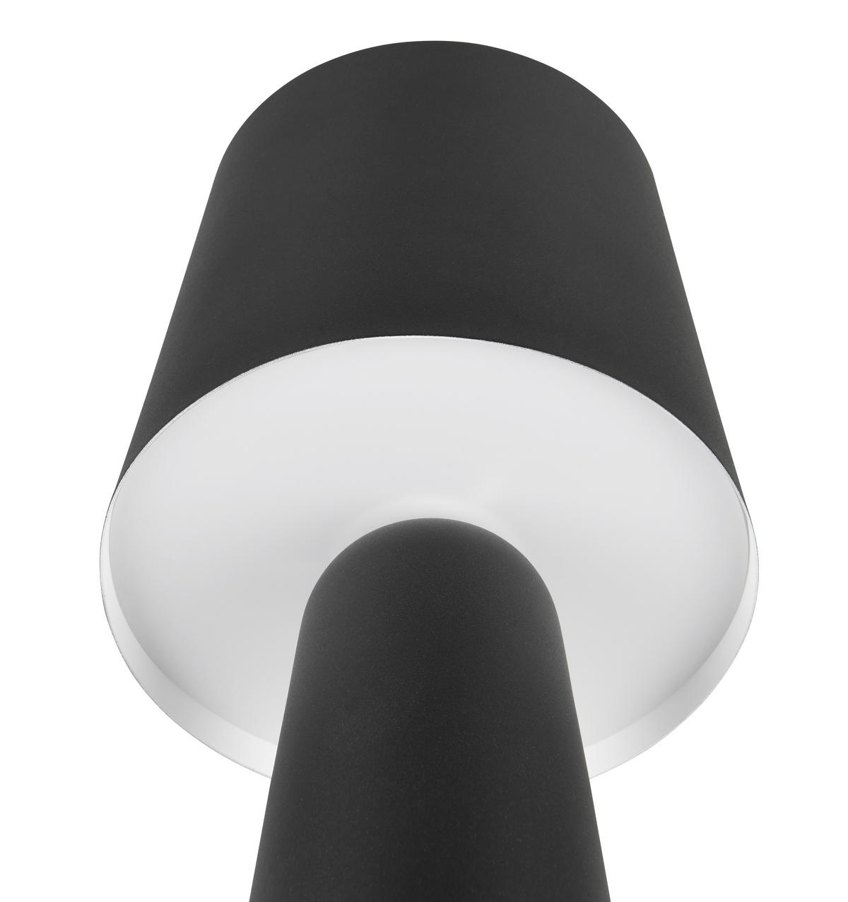 TISCHLAMPE NUBIAN - Schwarz - 16/16/40 cm - Schwarz, Metall (16/16/40cm) - Trio Leuchten
