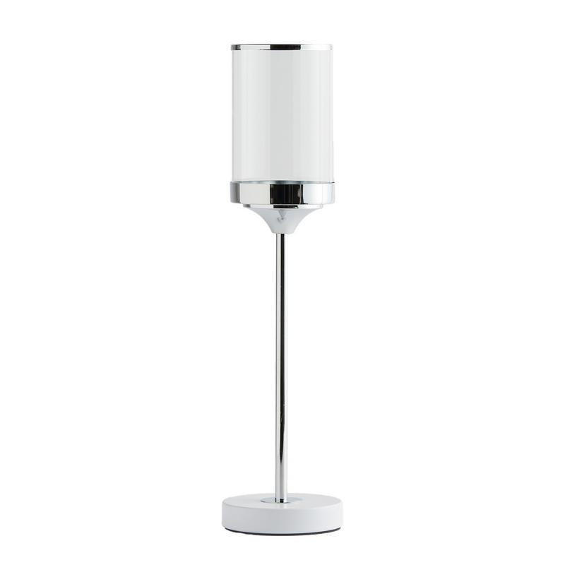 KERZENSTÄNDER Enlaceso - Silberfarben, Metall (12/47/12cm) - home&you