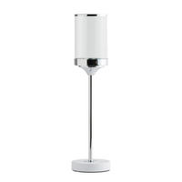 KERZENSTÄNDER Enlaceso - Silberfarben, Metall (12/47/12cm) - home&you