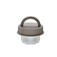 ISOLIERKANNE KUGEL, Kunststoff / Hartglaseinsatz, Desert Grey Mat, 0.94 L - Grau, Metall (0.94L) - Alfi