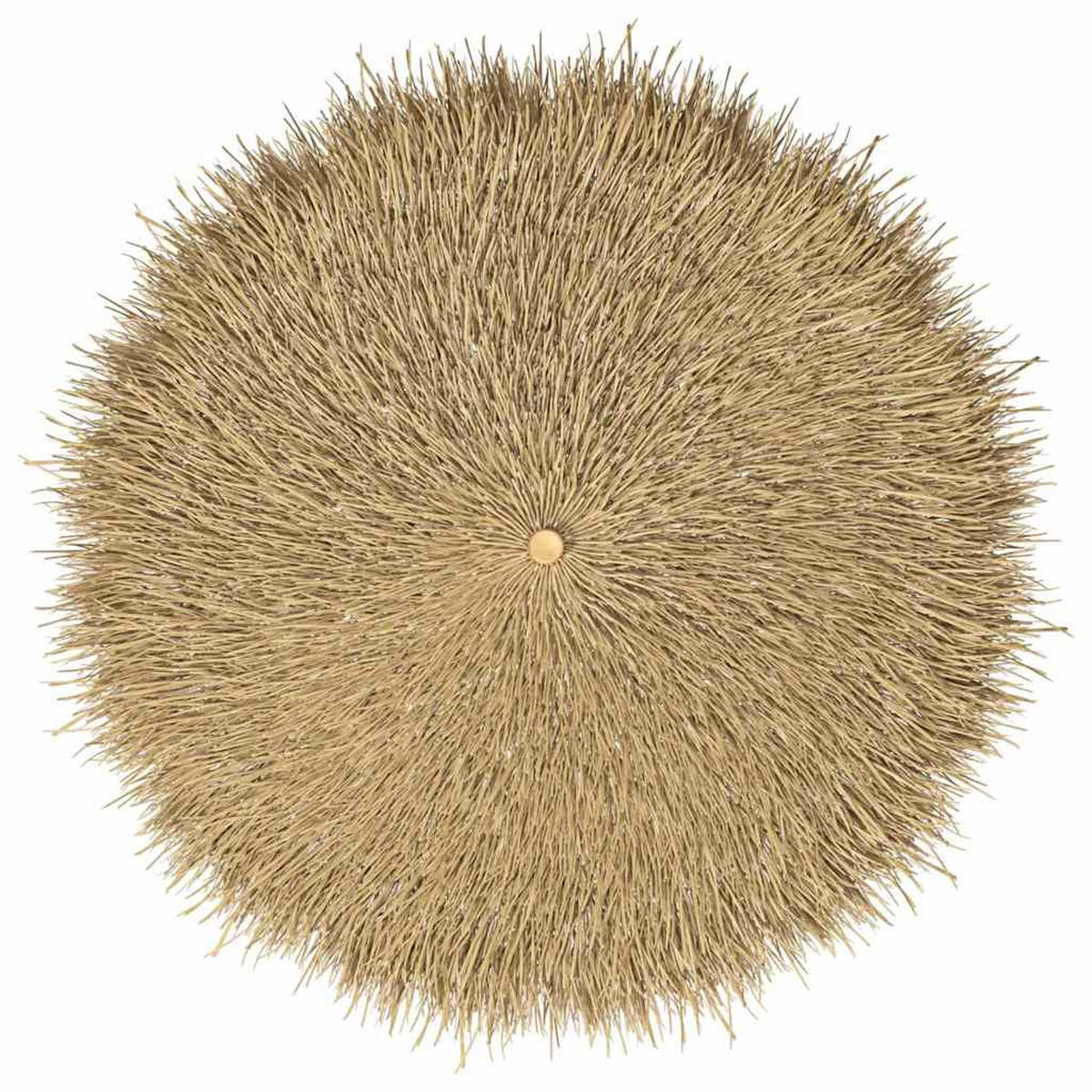 TIKI-SCHIRM Mit Bananenblatt-Dach 180 Cm Bambus - Braun, Naturmaterialen (180/180cm) - vidaXL