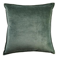 DEKOKISSEN Cotton Velvet - Grau, Textil (45/45cm) - Butlers
