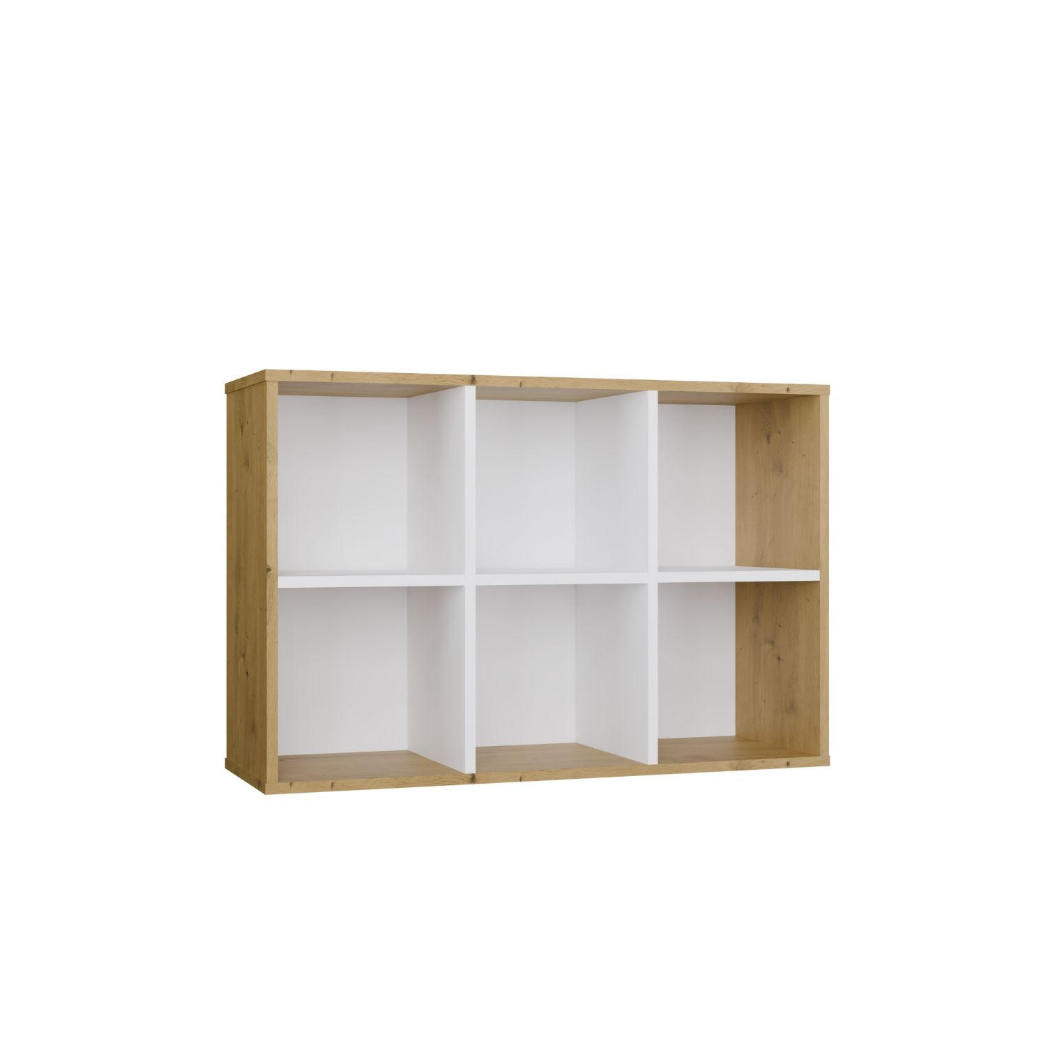 REGAL Ruben - Eichefarben, Holzwerkstoff (90/65/30cm) - kommodly