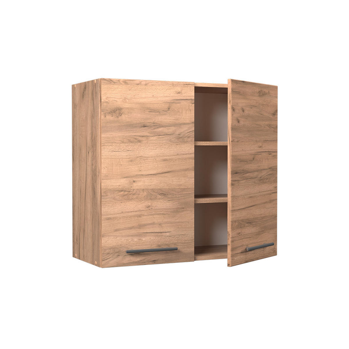VÄGGSKÅP Fame-Line, Goldkraft ek/Goldkraft ek, 80 cm - Honungsek, Träbaserade material (80/72/34.1cm) - Vicco